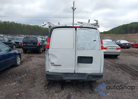 2010 Chevrolet Express 2500 Work Van z USA, uszkodzony, nr VIN 1GCZGFAA3A1172676
